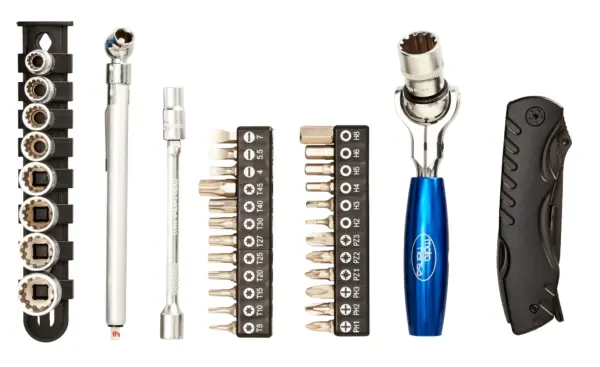 Trusa de scule Motohansa Triple Black Pro Enduro 38 PC