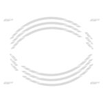 Bandă reflectorizantă (gri) (19")