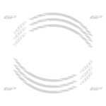 Bandă reflectorizantă (gri) - Honda Dio 2021-2024