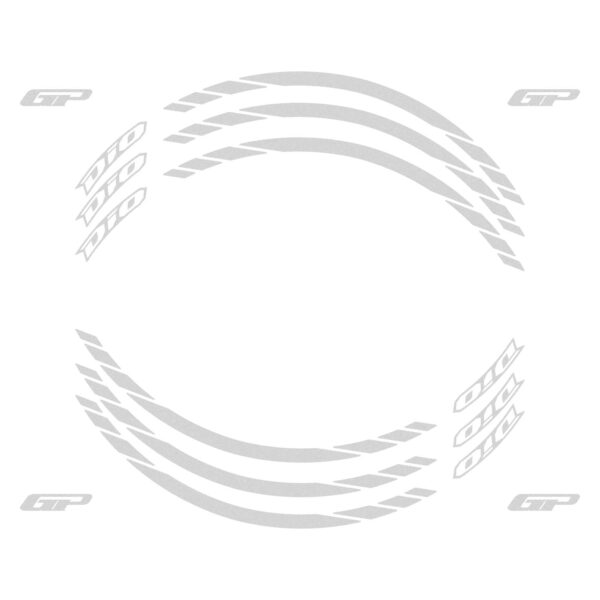 Bandă reflectorizantă (gri) - Honda Dio 2021-2024 de la GP Kompozit