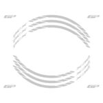 Bandă reflectorizantă (gri) - Honda PCX 125 / PCX 150 2014-2024