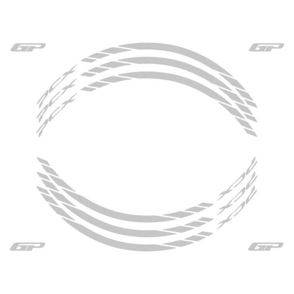 Bandă reflectorizantă (gri) - Honda PCX 125 / PCX 150 2014-2024 de la GP Kompozit