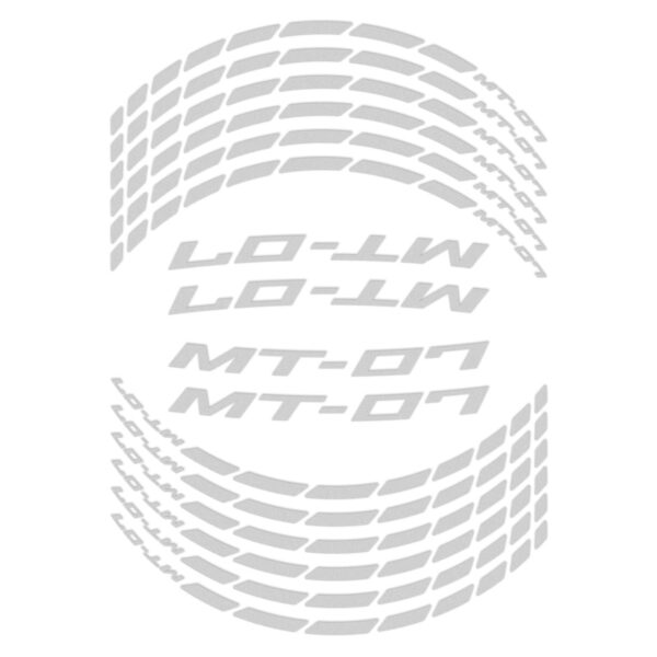 Bandă reflectorizantă (gri) - Yamaha MT-07 2014-2023 de la GP Kompozit