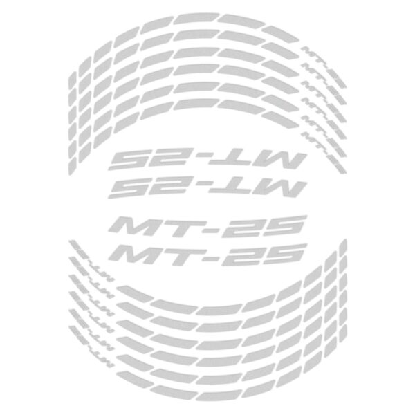 Bandă reflectorizantă (gri) - Yamaha MT-25 2015-2024 de la GP Kompozit