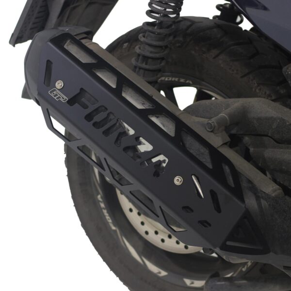 Capac protecție toba (neagră) - Honda Forza 250 / Forza 300 / NSS300 2018-2020 de la GP Kompozit