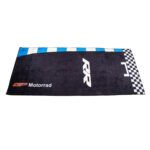 Covor motocicletă negru-albastru RR