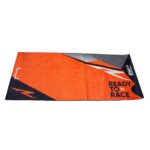 Covoras moto universal negru-portocaliu