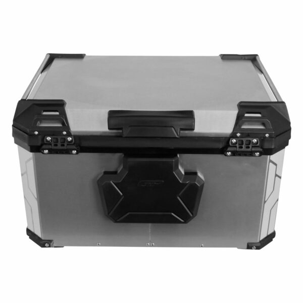 Cutie moto top case universala din aluminiu (gri) de 75 lt, produs universal de la GP Kompozit
