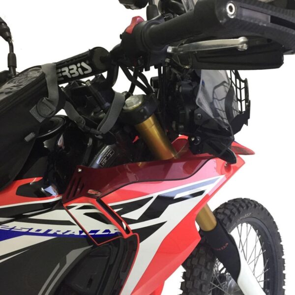 Deflector aer lateral fumuriu - Honda CRF 250 Rally 2017-2020 de la GP Kompozit