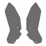 Deflector aer lateral fumuriu - Honda GL 1800 Gold Wing 2018-2023