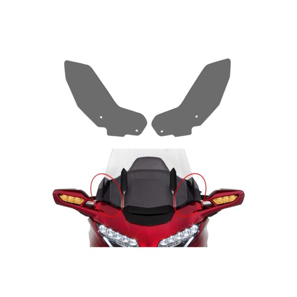 Deflector aer lateral fumuriu - Honda GL 1800 Gold Wing 2018-2023 de la GP Kompozit