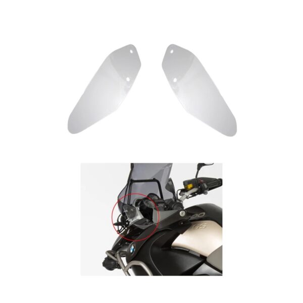 Deflector aer lateral (negru) - BMW R 1200 GS / R 1250 GS ADV 2013-2023 de la GP Kompozit