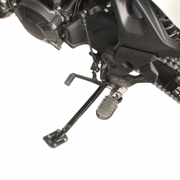 Extensie cric lateral (neagra) - Honda XL 750L Transalp 2023-2024 de la GP Kompozit