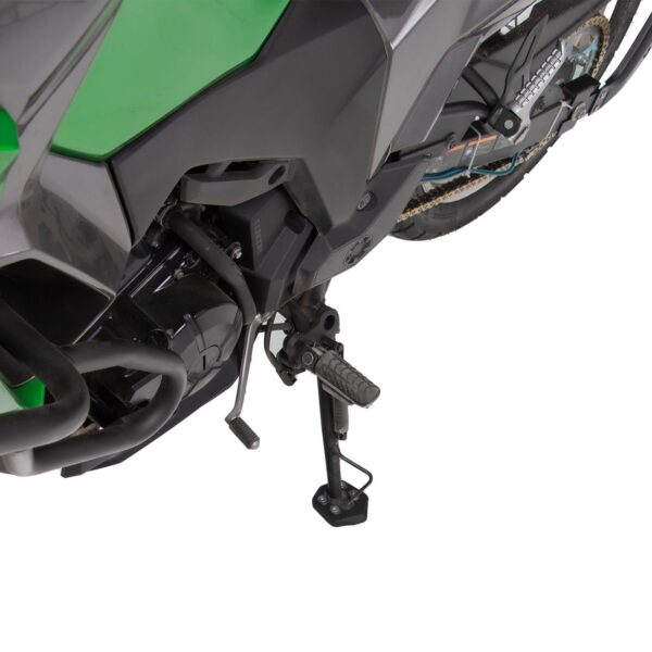 Extensie cric lateral (neagra) - Kawasaki Versys X300 2017-2020 de la GP Kompozit