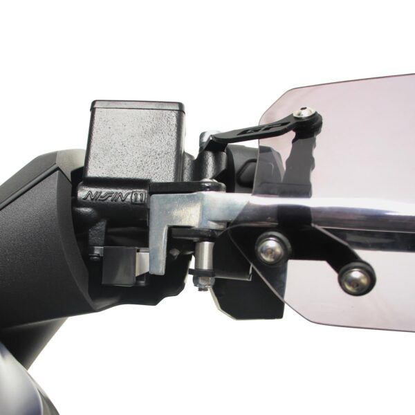 Handguard (negru) - Honda Forza 250 / Forza 300 / Forza 350 / NSS300 / NSS350 2018-2024 de la GP Kompozit