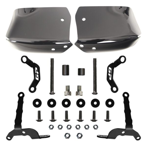 Handguard (negru) - Honda Forza 250 / Forza 300 / Forza 350 / NSS300 / NSS350 2018-2024 de la GP Kompozit