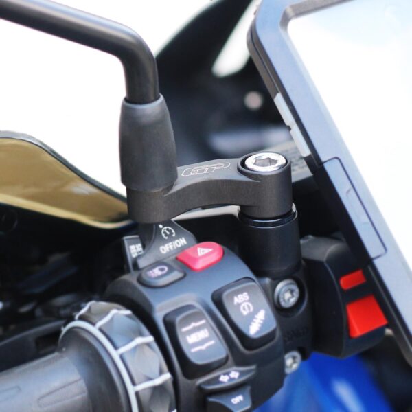 Inaltatoare oglinzi (negre) - BMW R 1200 GS / R 1250 GS ADV 2013-2023 de la GP Kompozit