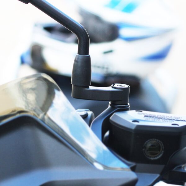 Inaltatoare oglinzi (negre) - BMW R 1200 GS / R 1250 GS ADV 2013-2023 de la GP Kompozit