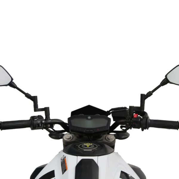 Inaltatoare oglinzi (negre) - Yamaha MT-07 2014-2023 de la GP Kompozit