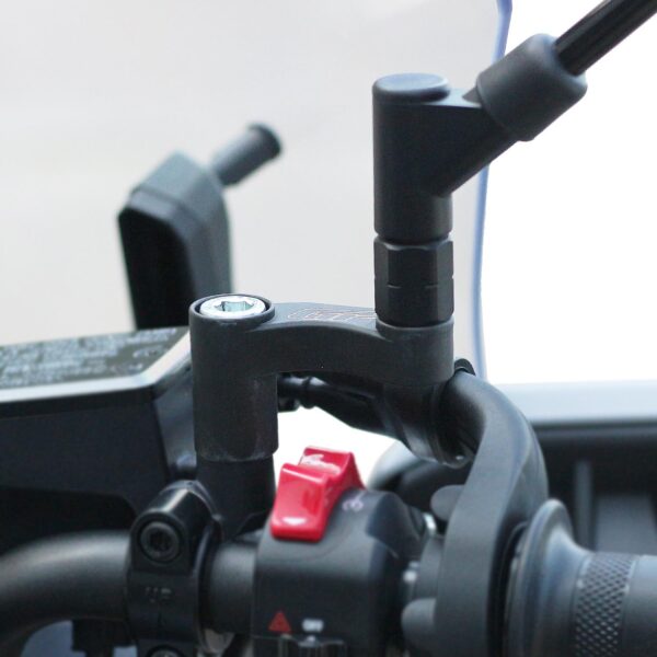 Inaltatoare oglinzi (negre) - Yamaha MT-07 Tracer 2016-2024 de la GP Kompozit