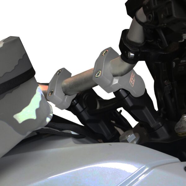 Inaltator ghidon 28mm (gri) - Yamaha Tenere 700 XTZ690 2019-2023 de la GP Kompozit