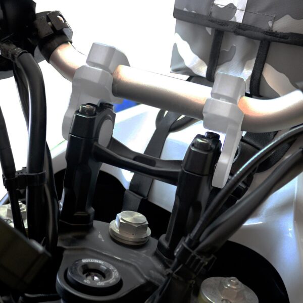 Inaltator ghidon 28mm (gri) - Yamaha Tenere 700 XTZ690 2019-2023 de la GP Kompozit