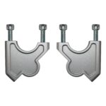 Inaltator ghidon curbat (gri) - BMW R 1200 GS / R 1250 GS ADV 2013-2023