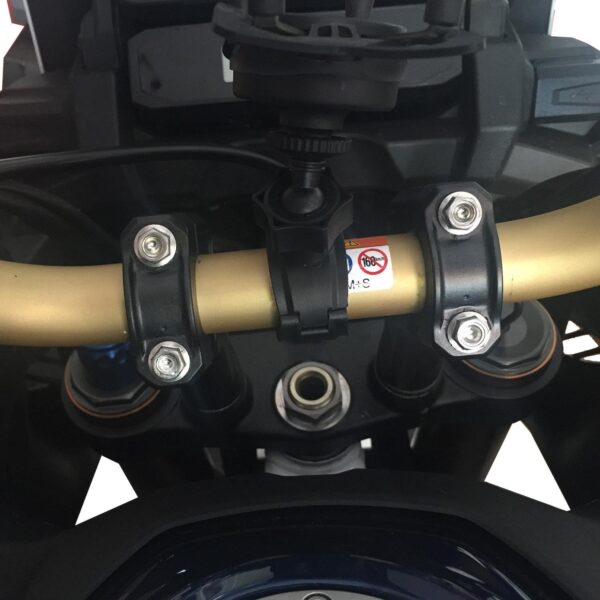 Inaltator ghidon (negru) - Honda Africa Twin CRF1000L / CRF1100L 2016-2023 de la GP Kompozit