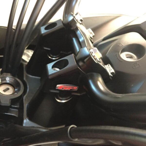 Inaltator ghidon (negru) - Honda NC 700S / NC 750S / NC 700X / NC 750X 2012-2024 de la GP Kompozit