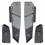 Set protectii aluminiu (argintiu) - Honda Forza 250 / Forza 300 / Forza 350 / NSS300 / NSS350 2018-2024