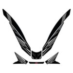 Pad rezervor carenă față (gri) - Honda PCX 125 / PCX 150 2021-2024