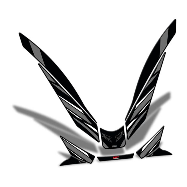 Pad rezervor carenă față (gri) - Honda PCX 125 / PCX 150 2021-2024 de la GP Kompozit