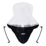 Parbriz cu bride prindere transparent - Yamaha NMAX 125 / NMAX 155 2015-2020 (74 cm)