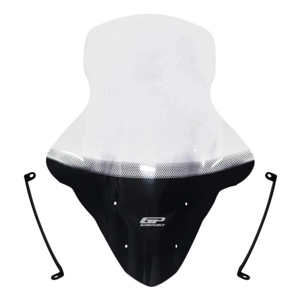 Parbriz cu bride prindere transparent - Yamaha NMAX 125 / NMAX 155 2015-2020 (74 cm) de la GP Kompozit