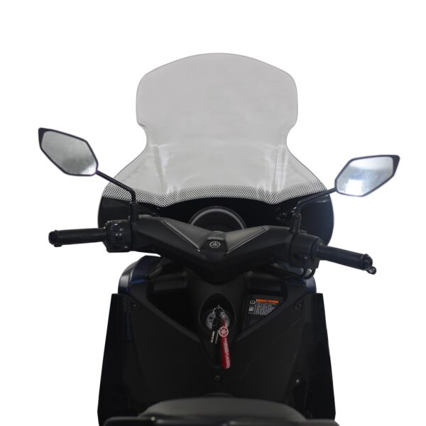 Parbriz cu bride prindere transparent - Yamaha NMAX 125 / NMAX 155 2015-2020 (74 cm) de la GP Kompozit