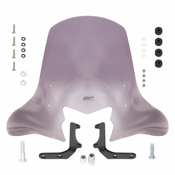 Parbriz fumuriu - Honda Dio 2021-2023 (48 cm) de la GP Kompozit