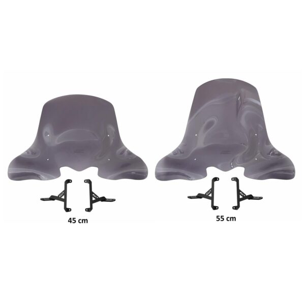 Parbriz fumuriu - Honda SH 125i 2024 (45 cm) de la GP Kompozit