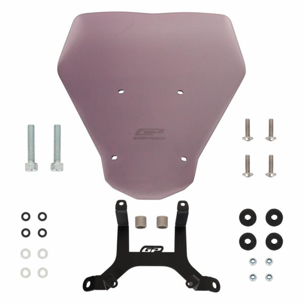 Parbriz fumuriu - KTM 125 Duke / 200 Duke / 250 Duke / 390 Duke 2024 (34 cm) de la GP Kompozit