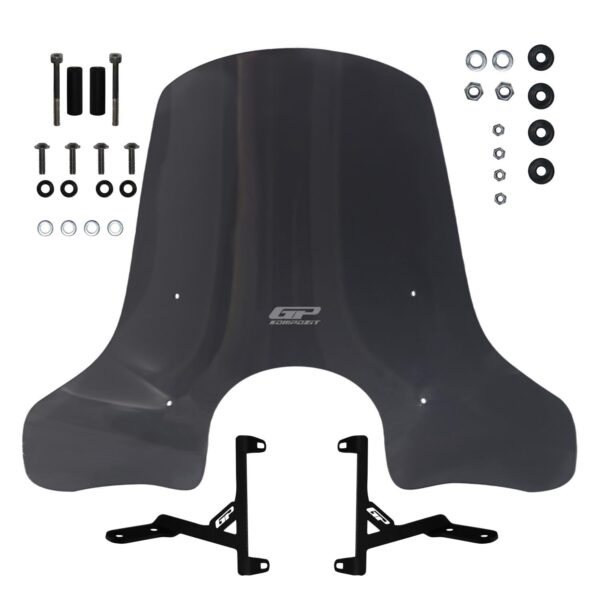 Parbriz fumuriu - SYM Fiddle 2009-2023 (33 cm) de la GP Kompozit