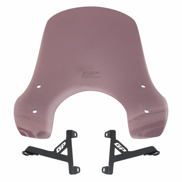 Parbriz fumuriu - SYM Fiddle 2024 (40 cm) de la GP Kompozit