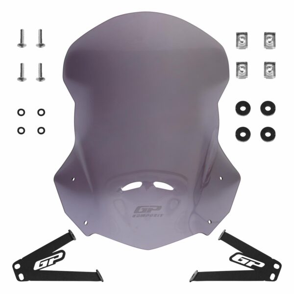 Parbriz fumuriu - Yamaha WR250R 2011-2016 (46 cm) de la GP Kompozit