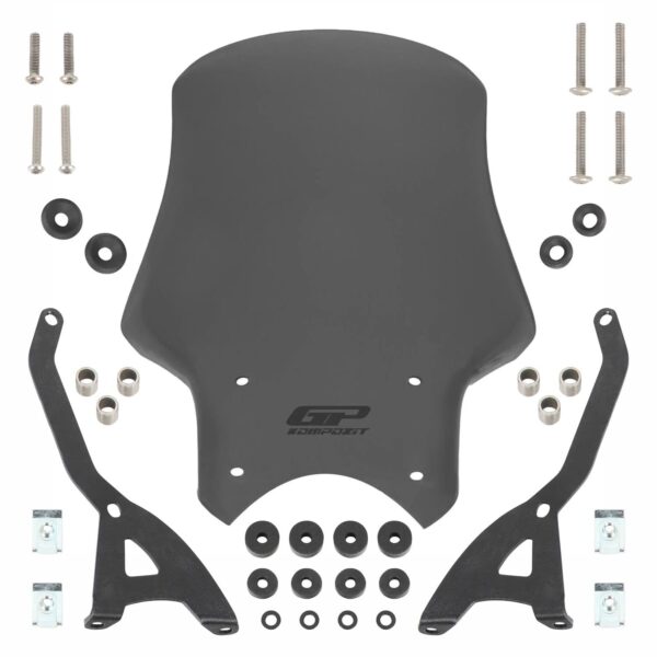 Parbriz fumuriu - Benelli Leoncino 250 / Leoncino 500 2019-2020 (49 cm) de la GP Kompozit