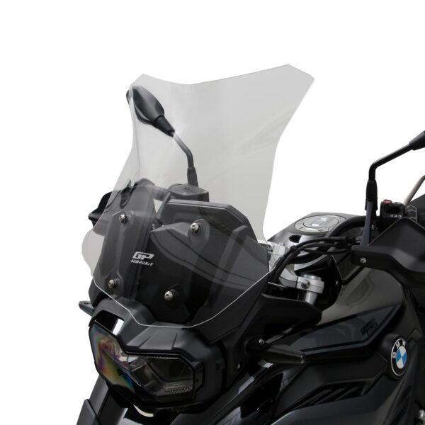 Parbriz fumuriu - BMW F 750 GS 2018-2023 (44 cm) de la GP Kompozit