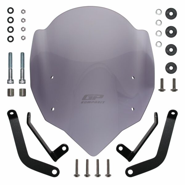 Parbriz fumuriu - CFMOTO 400 NK / 650 NK 2017-2020 (34 cm) de la GP Kompozit