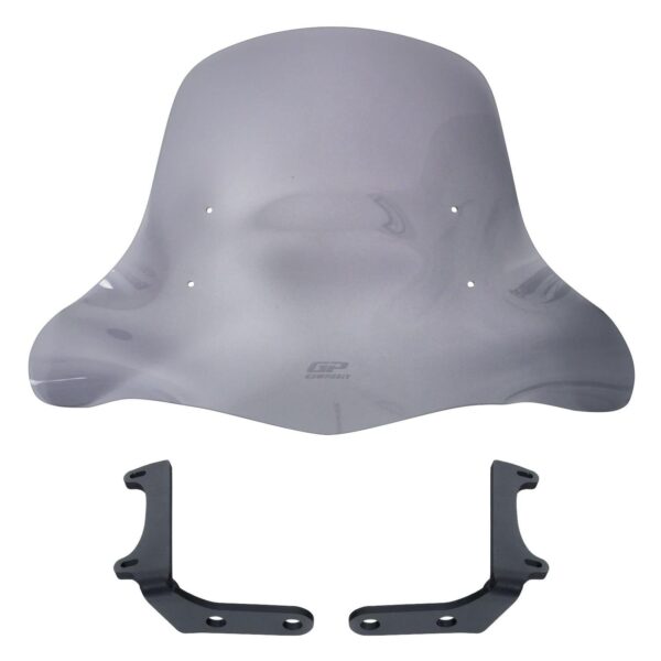 Parbriz fumuriu cu prinderi - SYM Orbit II 50 2022-2023 (48 cm) de la GP Kompozit