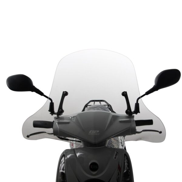 Parbriz fumuriu cu prinderi - SYM Orbit II 50 2022-2023 (48 cm) de la GP Kompozit