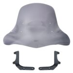 Parbriz fumuriu cu prinderi - SYM Xpro 125 2018-2023 (48 cm)