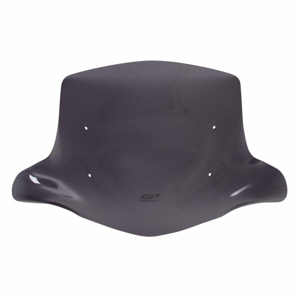 Parbriz fumuriu cu prinderi pentru scutere (44 cm), produs universal de la GP Kompozit