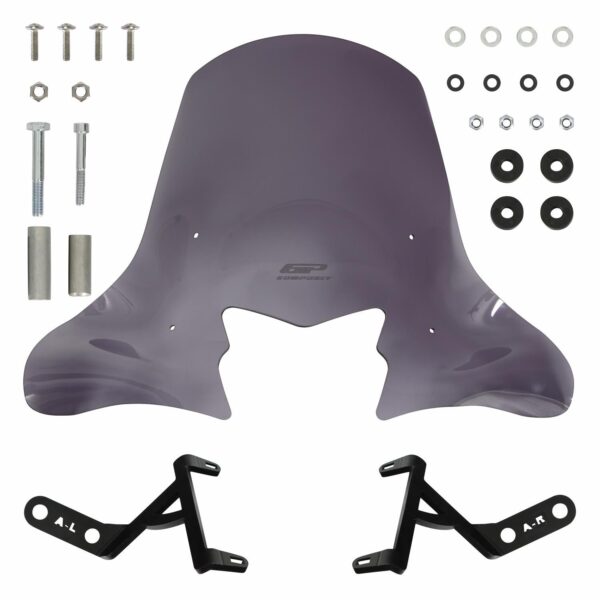 Parbriz fumuriu - Honda Activa 2023-2024 (48 cm) de la GP Kompozit