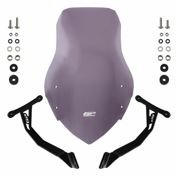 Parbriz fumuriu - Honda CB 125F 2021-2024 (60 cm) de la GP Kompozit